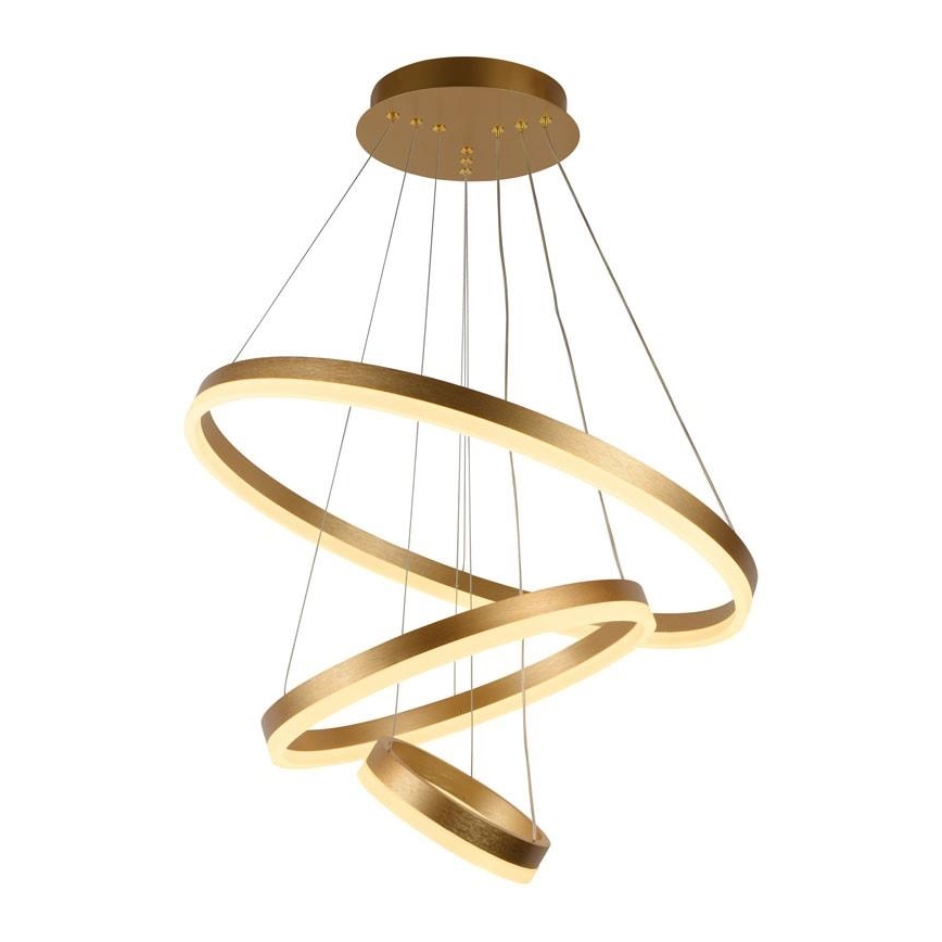 LED himmennettävä kattokruunu johdolla LED/85W/230V 3000-6500K halkaisija 60 cm + kaukosäädin