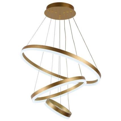 LED himmennettävä kattokruunu johdolla LED/85W/230V 3000-6500K halkaisija 60 cm + kaukosäädin