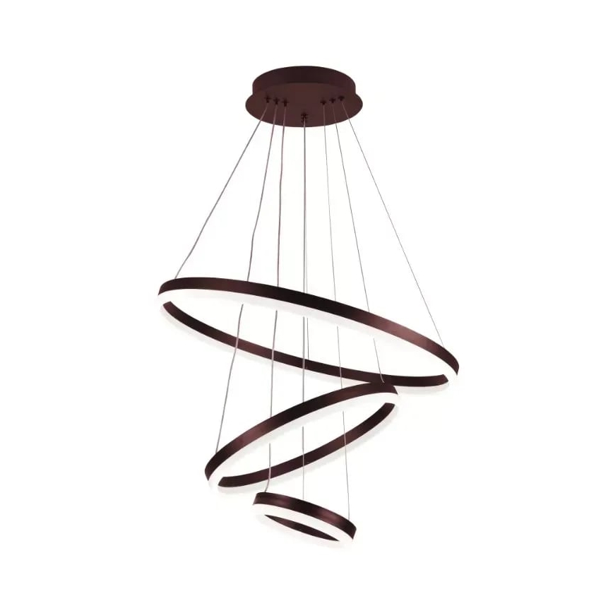 LED himmennettävä kattokruunu johdolla LED/85W/230V 3000-6500K halkaisija 60 cm + kaukosäädin