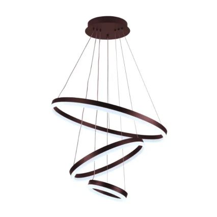 LED himmennettävä kattokruunu johdolla LED/85W/230V 3000-6500K halkaisija 60 cm + kaukosäädin