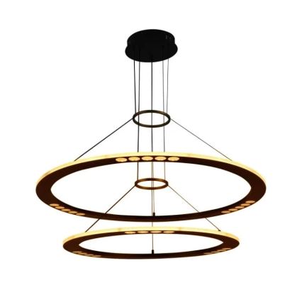 LED himmennettävä kattokruunu johdolla LED/90W/230V 3000-6500K + kaukosäädin