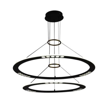 LED himmennettävä kattokruunu johdolla LED/90W/230V 3000-6500K + kaukosäädin