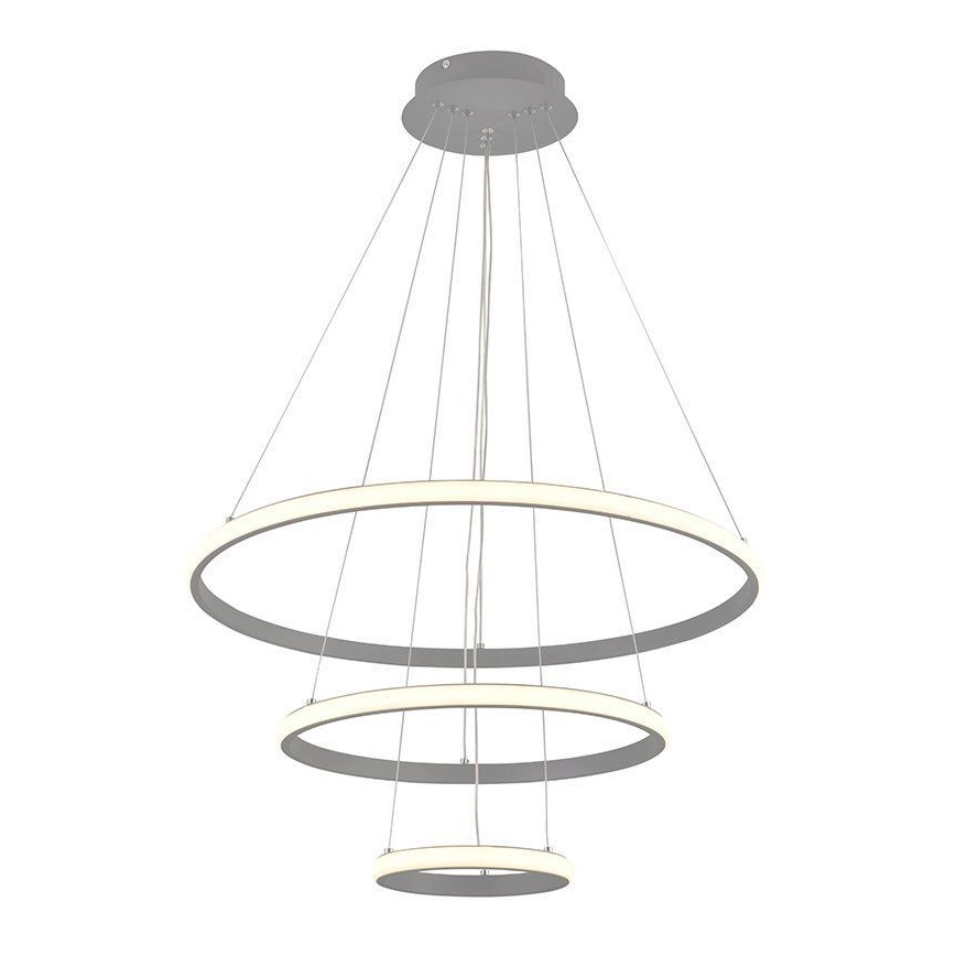 LED himmennettävä kattokruunu johdolla LED/90W/230V 3000-6500K halkaisija 60 cm + kaukosäädin