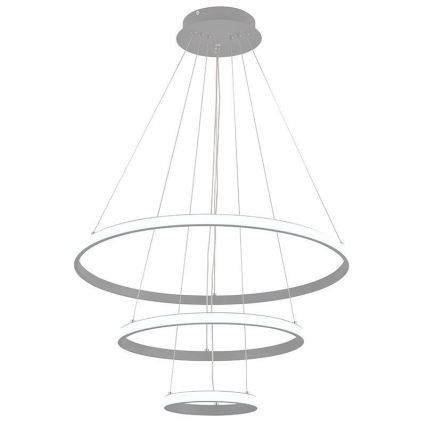 LED himmennettävä kattokruunu johdolla LED/90W/230V 3000-6500K halkaisija 60 cm + kaukosäädin