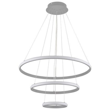 LED himmennettävä kattokruunu johdolla LED/90W/230V 3000-6500K halkaisija 60 cm + kaukosäädin