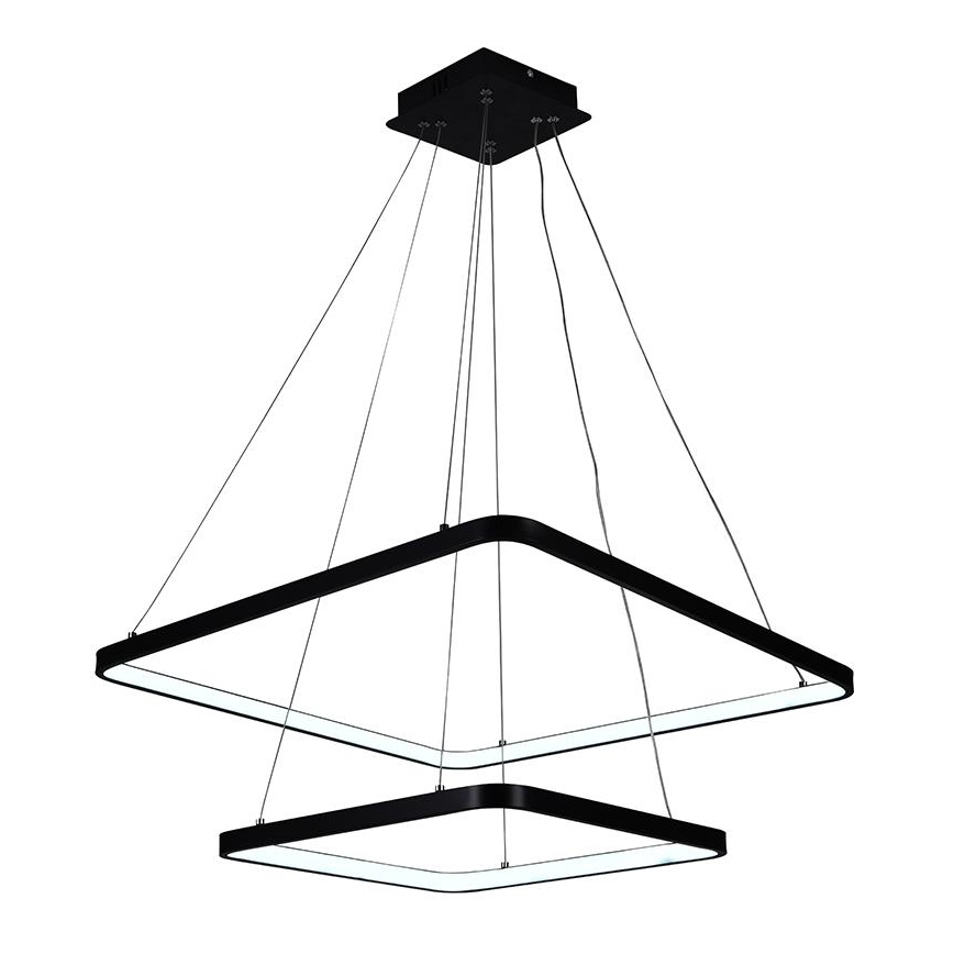 LED himmennettävä kattokruunu johdolla LED/90W/230V 3000-6500K + kaukosäädin