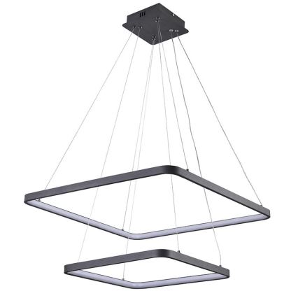 LED himmennettävä kattokruunu johdolla LED/90W/230V 3000-6500K + kaukosäädin