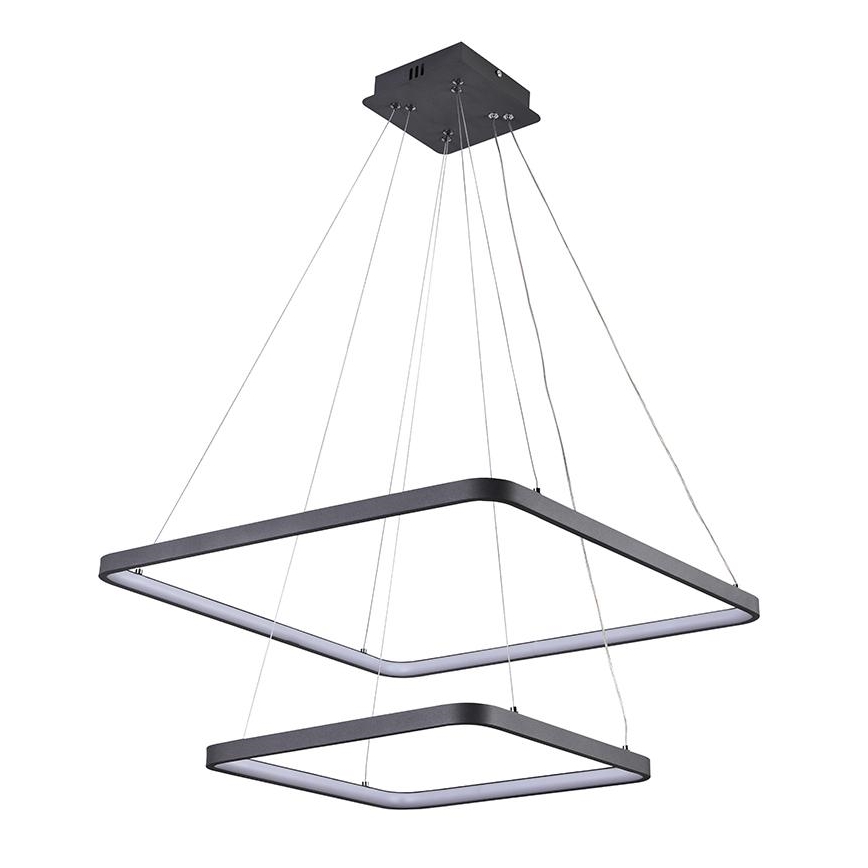 LED himmennettävä kattokruunu johdolla LED/90W/230V 3000-6500K + kaukosäädin