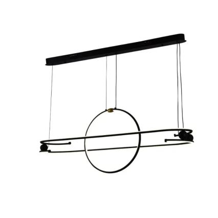 LED himmennettävä kattokruunu johdolla LED/95W/230V 3000-6500K + kaukosäädin