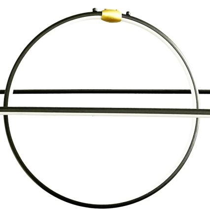 LED himmennettävä kattokruunu johdolla LED/95W/230V 3000-6500K + kaukosäädin