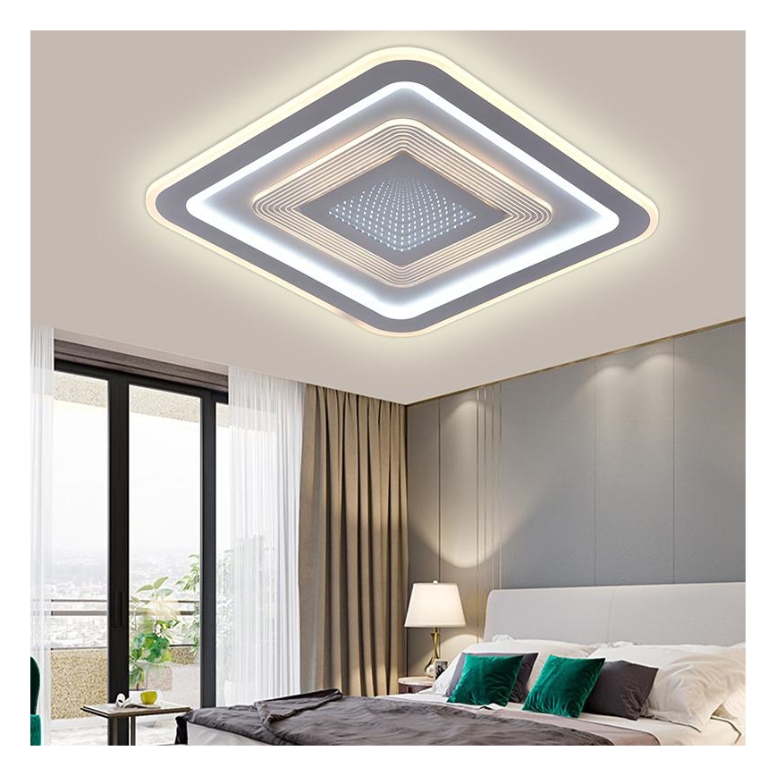 LED himmennettävä kattovalaisin LED/105W/230V 3000-6500K + kaukosäädin