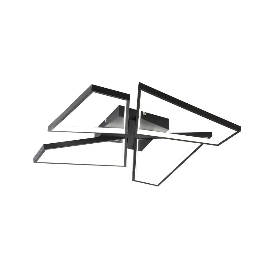 LED himmennettävä kattovalaisin LED/115W/230V 3000-6500K musta + kaukosäädin