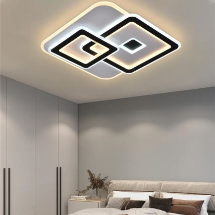 LED himmennettävä kattovalaisin LED/145W/230V 3000-6500K + kaukosäädin