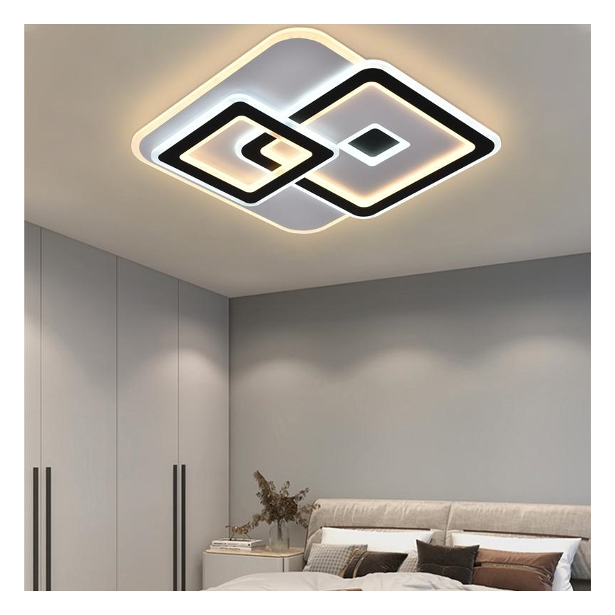 LED himmennettävä kattovalaisin LED/145W/230V 3000-6500K + kaukosäädin