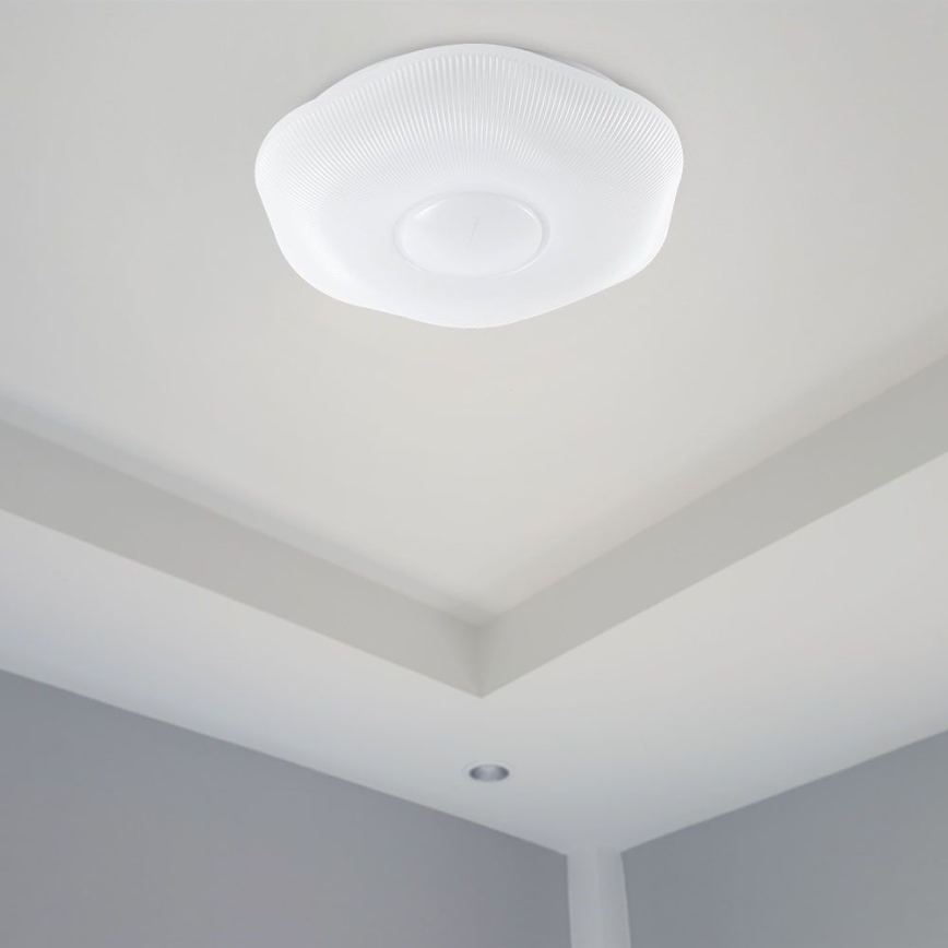 LED himmennettävä kattovalaisin LED/40W/230V 3000-6500K 40 cm valkoinen + kaukosäädin