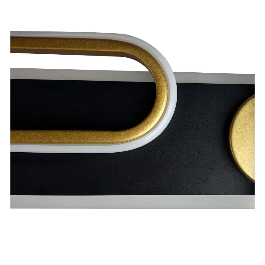 LED himmennettävä kattovalaisin LED/60W/230V 3000-6500K musta + kaukosäädin