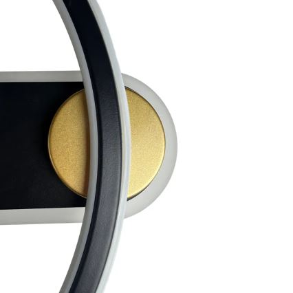 LED himmennettävä kattovalaisin LED/60W/230V 3000-6500K musta + kaukosäädin