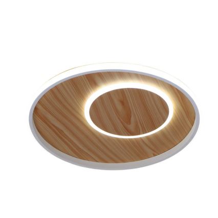 LED himmennettävä kattovalaisin LED/65W/230V 3000-6500K ruskea + kaukosäädin