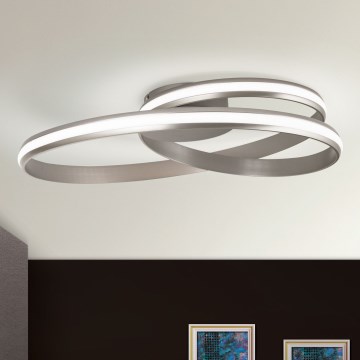 LED himmennettävä kattovalaisin CIRCUS LED/30W/230V hopea