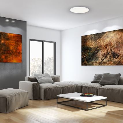 LED-himmennettävä kattovalaisin CRUZ LED/40W/230V 2000lm + kaukosäädin