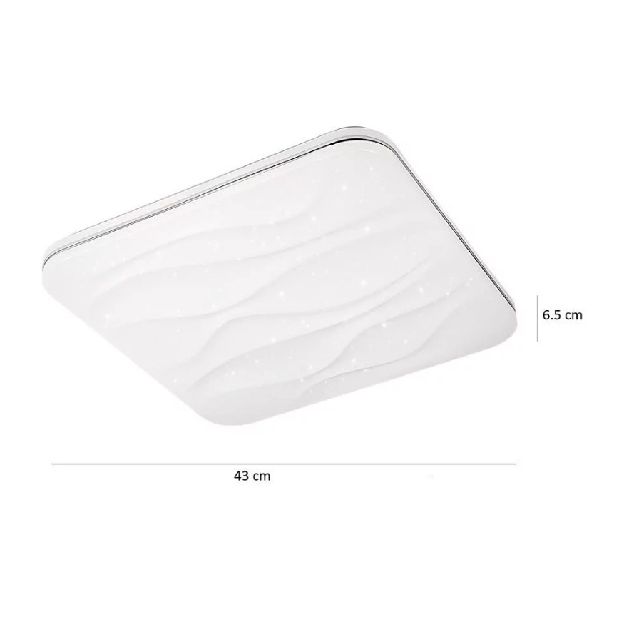 LED himmennettävä kattovalaisin DESERT LED/72W/230V + kaukosäädin