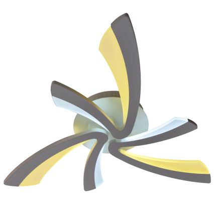 LED himmennettävä kattovalaisin FLORANCE 2xLED/30W/230V + kaukosäädin