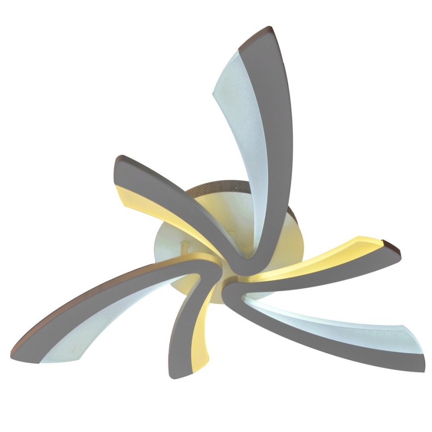 LED himmennettävä kattovalaisin FLORANCE 2xLED/30W/230V + kaukosäädin