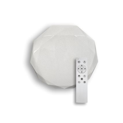 LED himmennettävä kattovalaisin INDUS LED/60W/230V 2700-6500K halkaisija 58 cm + kaukosäädin