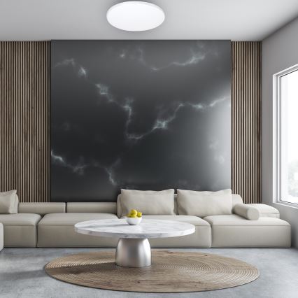 LED himmennettävä kattovalaisin SIENA LED/68W/230V + kaukosäädin