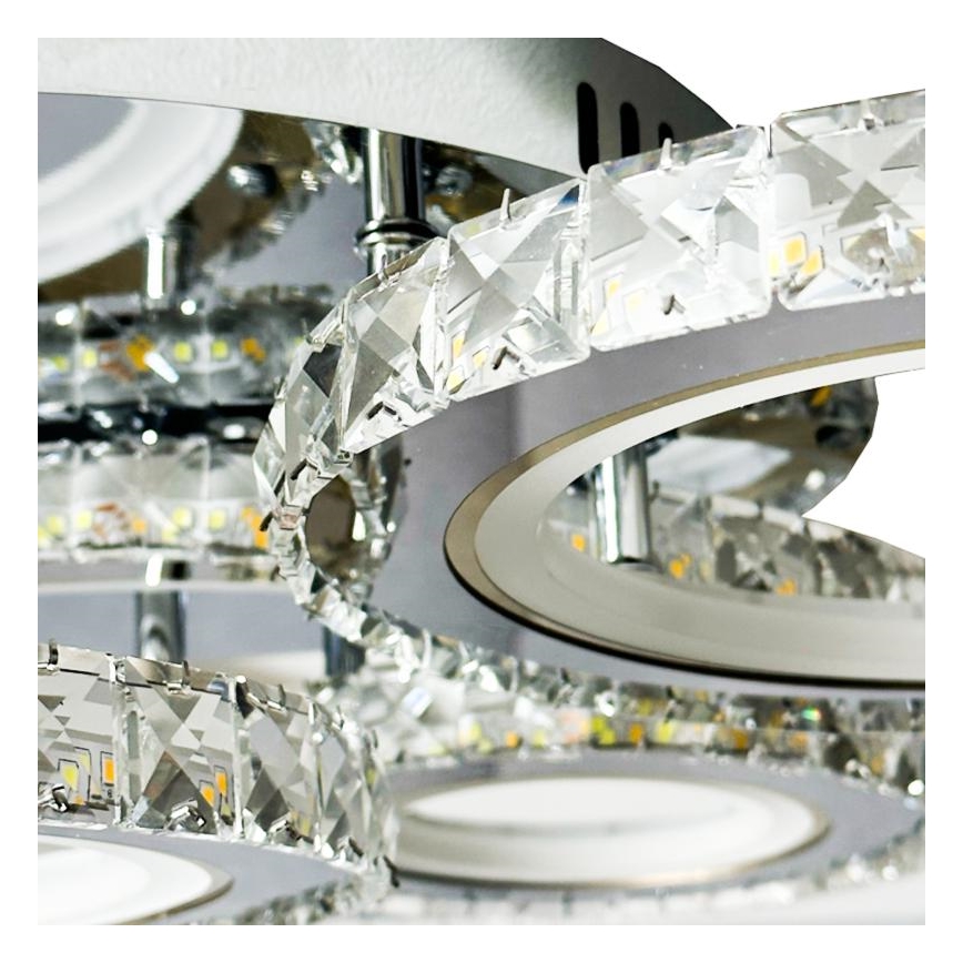 LED himmennettävä kattovalaisin LED/120W/230V 3000-6500K + kaukosäädin