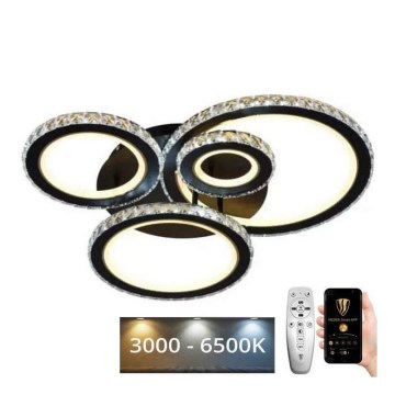 LED himmennettävä kattovalaisin LED/120W/230V 3000-6500K + kaukosäädin