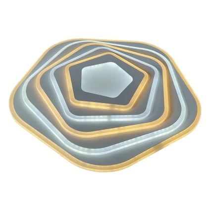 LED himmennettävä kattovalaisin LED/125W/230V 3000-6500K + kaukosäädin