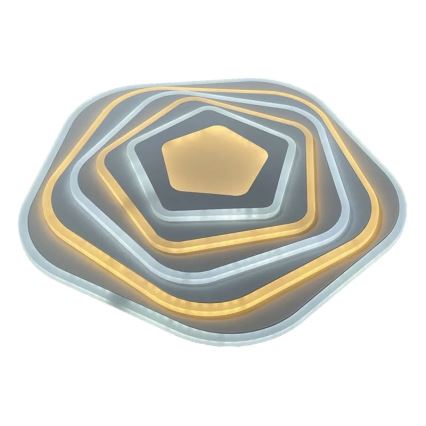 LED himmennettävä kattovalaisin LED/125W/230V 3000-6500K + kaukosäädin