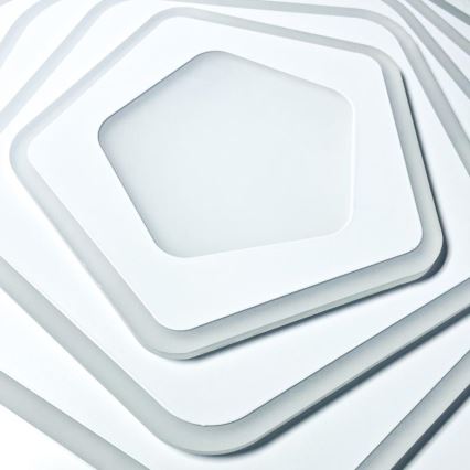 LED himmennettävä kattovalaisin LED/125W/230V 3000-6500K + kaukosäädin