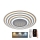 LED himmennettävä kattovalaisin LED/140W/230V 3000-6500K + kaukosäädin