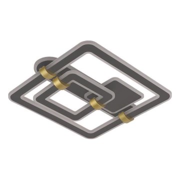 LED himmennettävä kattovalaisin LED/140W/230V 3000-6500K + kaukosäädin