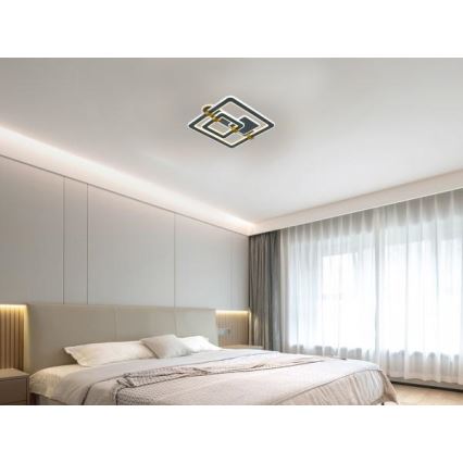 LED himmennettävä kattovalaisin LED/140W/230V 3000-6500K + kaukosäädin