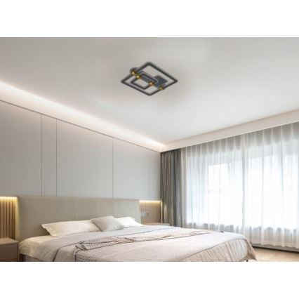LED himmennettävä kattovalaisin LED/140W/230V 3000-6500K + kaukosäädin
