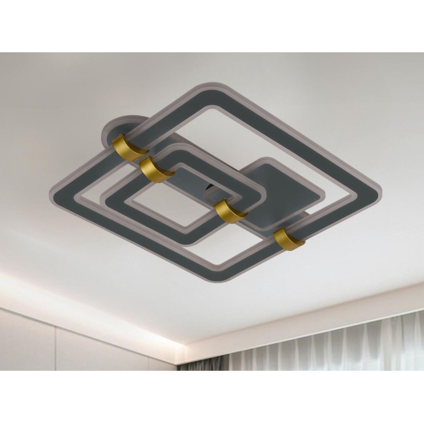 LED himmennettävä kattovalaisin LED/140W/230V 3000-6500K + kaukosäädin