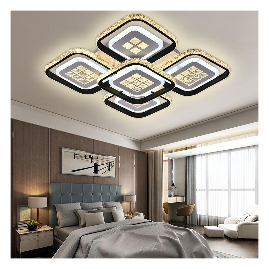 LED himmennettävä kattovalaisin LED/180W/230V 3000-6500K + kaukosäädin