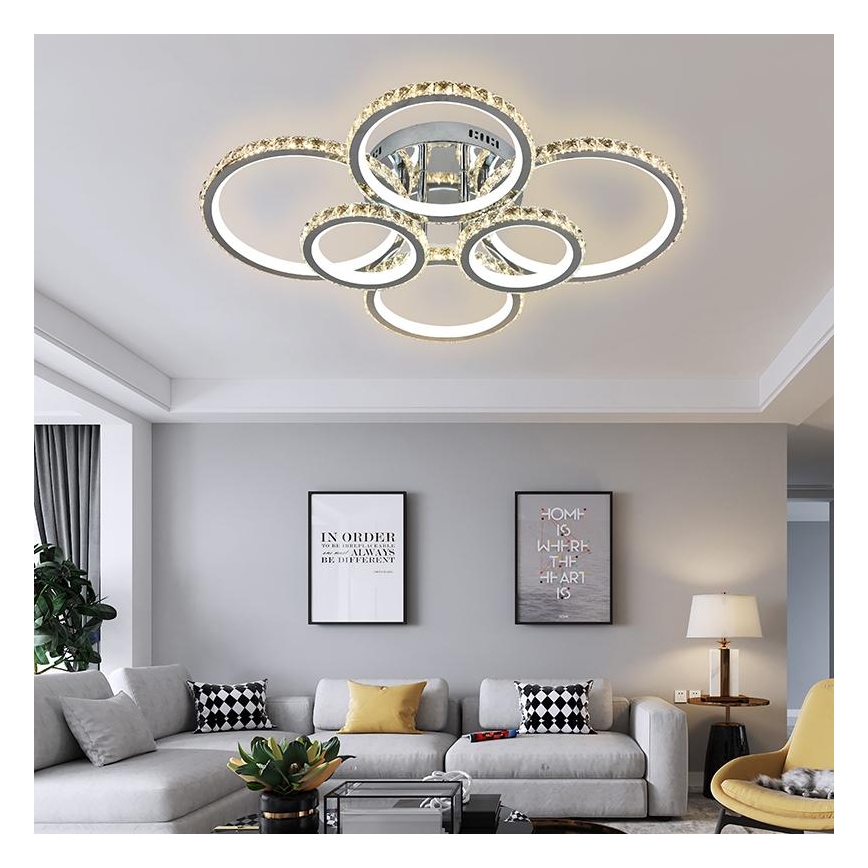 LED himmennettävä kattovalaisin LED/205W/230V 3000-6500K + kaukosäädin