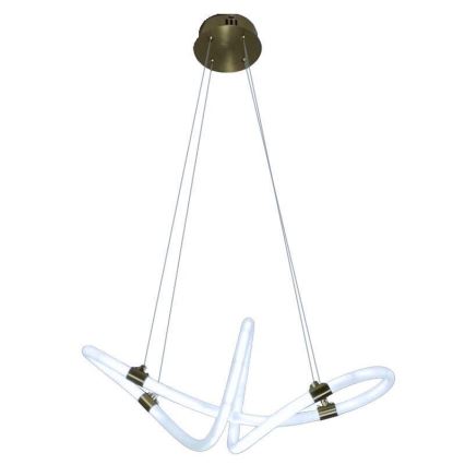 LED himmennettävä kattokruunu johdolla LED/25W/230V 3000-6500K + kaukosäädin