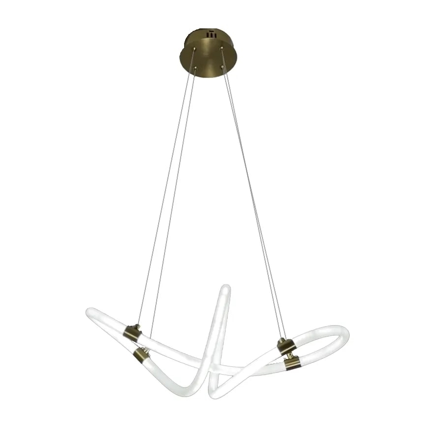 LED himmennettävä kattokruunu johdolla LED/25W/230V 3000-6500K + kaukosäädin