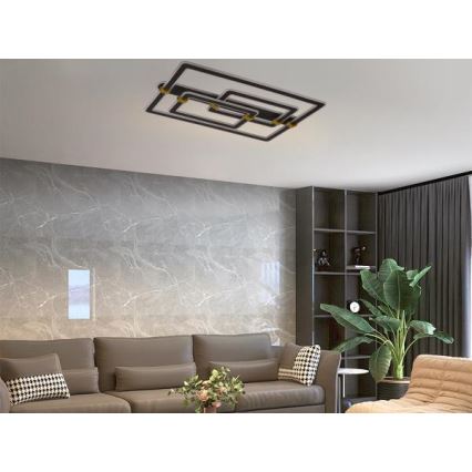 LED himmennettävä kattovalaisin LED/280W/230V 3000-6500K + kaukosäädin