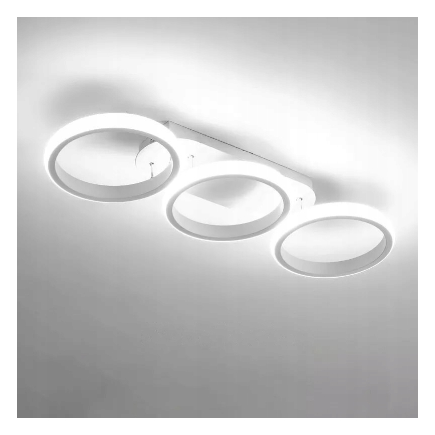 Himennettävä LED-kattovalaisin LED/30W/230V 3000-6500K valkoinen Wi-Fi Tuya + kaukosäädin