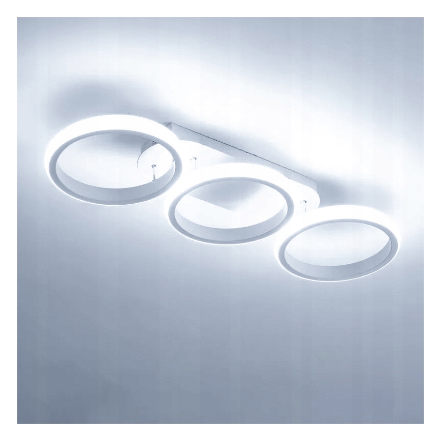 Himennettävä LED-kattovalaisin LED/30W/230V 3000-6500K valkoinen Wi-Fi Tuya + kaukosäädin