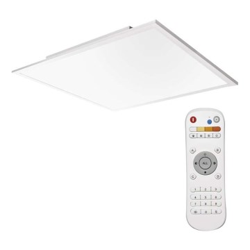 LED himmennettävä kattovalaisin LED/40W/230V 2700K-6000K neliö + kaukosäädin