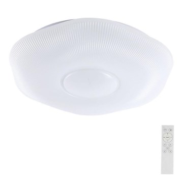 LED himmennettävä kattovalaisin LED/40W/230V 3000-6500K 40 cm valkoinen + kaukosäädin