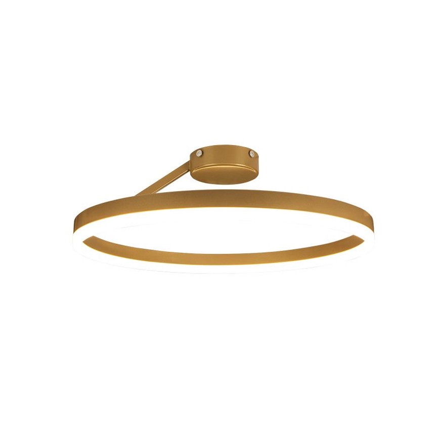 LED himmennettävä kattovalaisin LED/40W/230V 3000-6500K kulta + kaukosäädin