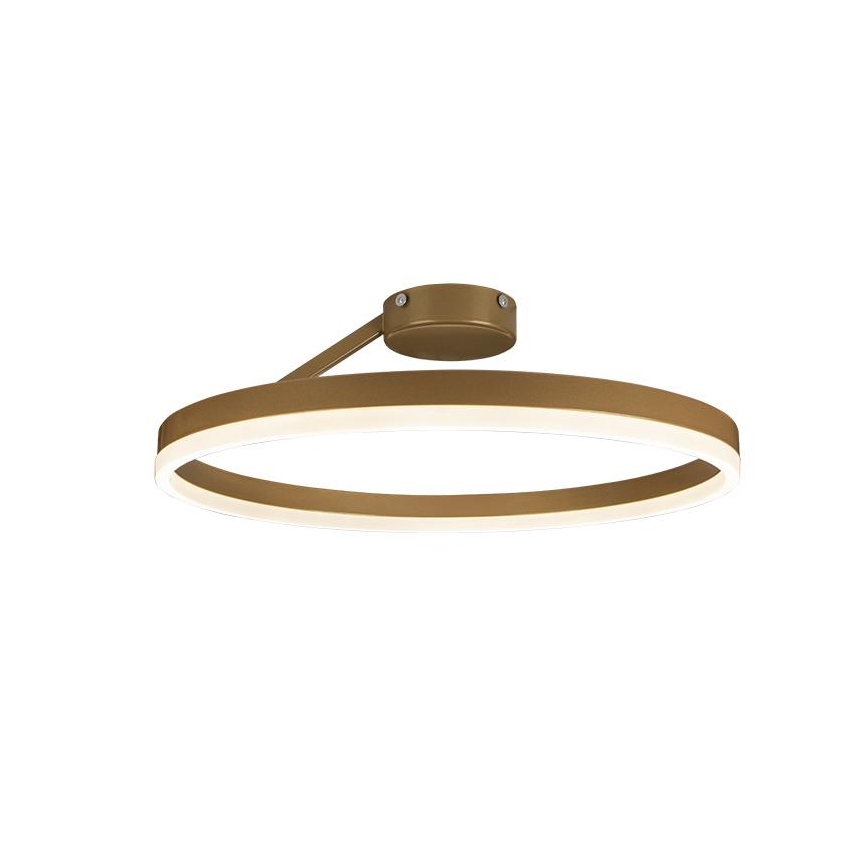 LED himmennettävä kattovalaisin LED/40W/230V 3000-6500K kulta + kaukosäädin